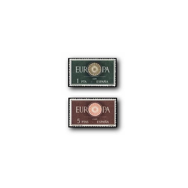 1960 España. Europa CEPT. (Edif.1294/95) **