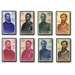 1960 España. Forjadores de América. (Edif.1298/305) **