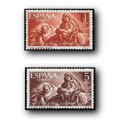 1961 España. Año Mundial del Refugiado. (Edif.1326/27) **