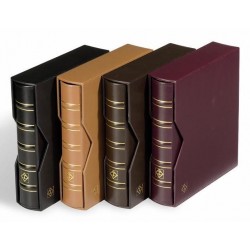 Álbum de Monedas Leuchtturm Optima Clasic Piel (sin hojas)