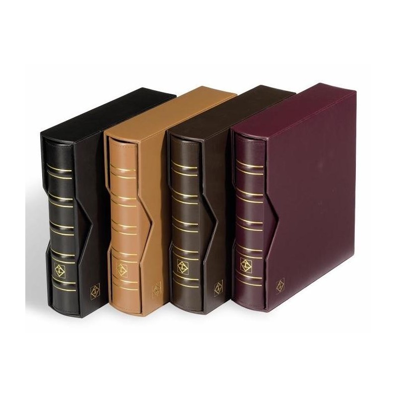 Álbum de Monedas Leuchtturm Optima Clasic Piel (sin hojas)