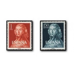 1961 España. Leandro Fernández de Moratín. (Edif.1328/29) **