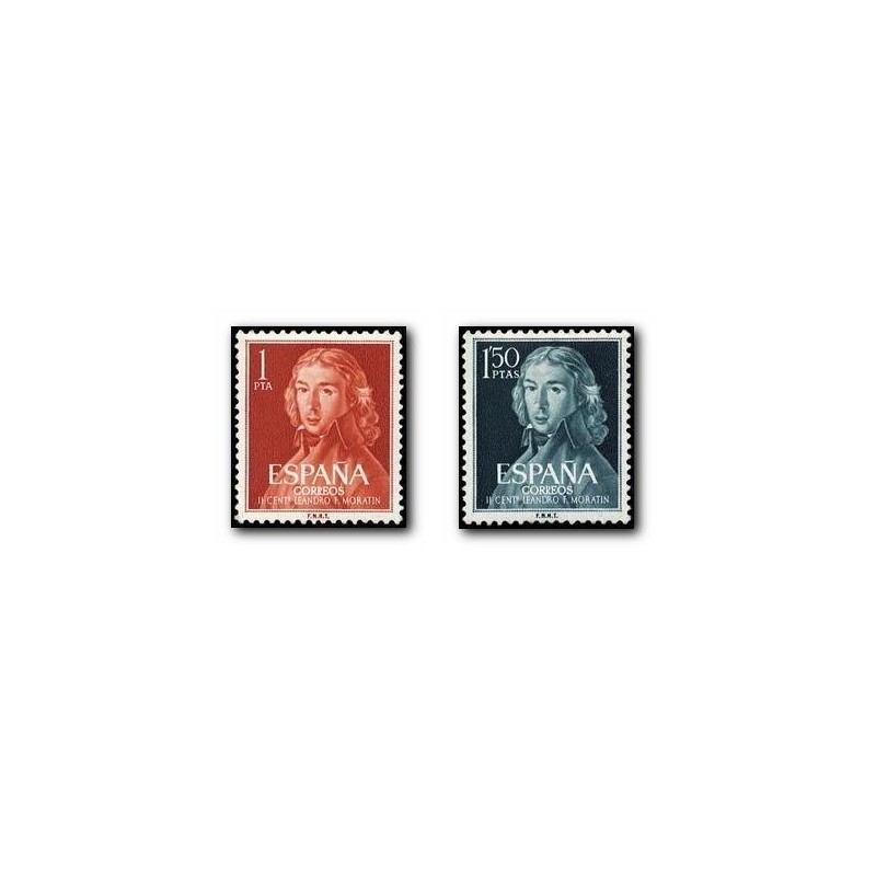 1961 España. Leandro Fernández de Moratín. (Edif.1328/29) **