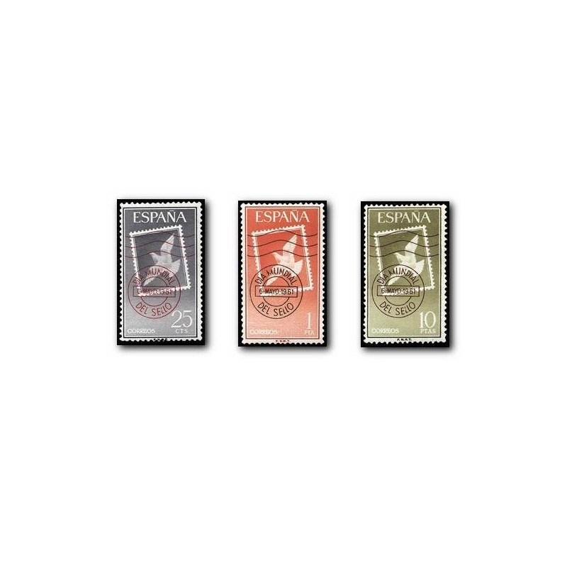 1961 España. Día Mundial del Sello. (Edif.1348/50) **