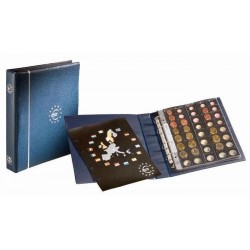 Álbum de Monedas Leuchtturm Optima Euro preimpreso (con hojas)