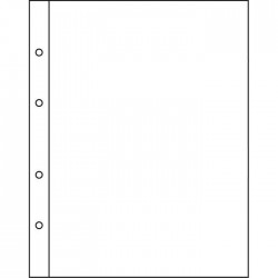 Hojas para billetes Leuchtturm NUMIS 1C transparentes (10 unds.)