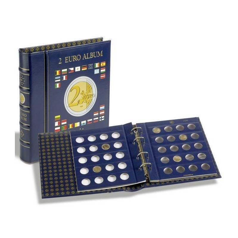 Álbum para monedas de 2 euros sin hojas - Vista