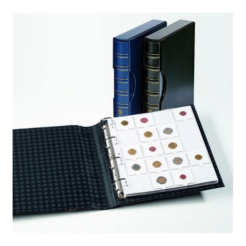 Álbum Leuchtturm GRANDE Classic para monedas en cartones