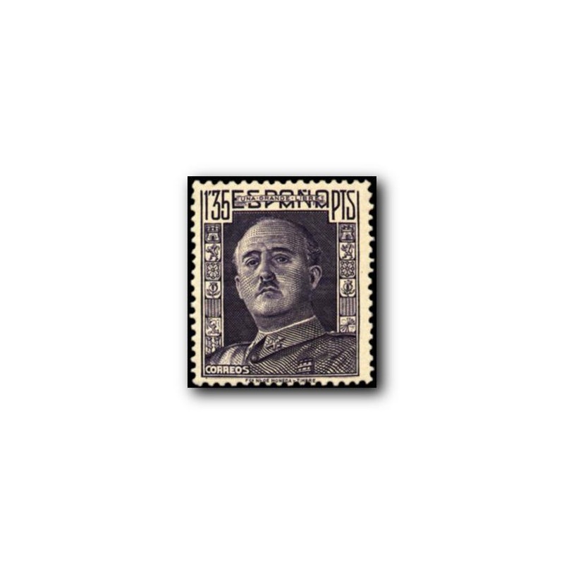 1949 Sellos de España (1061). General Franco.
