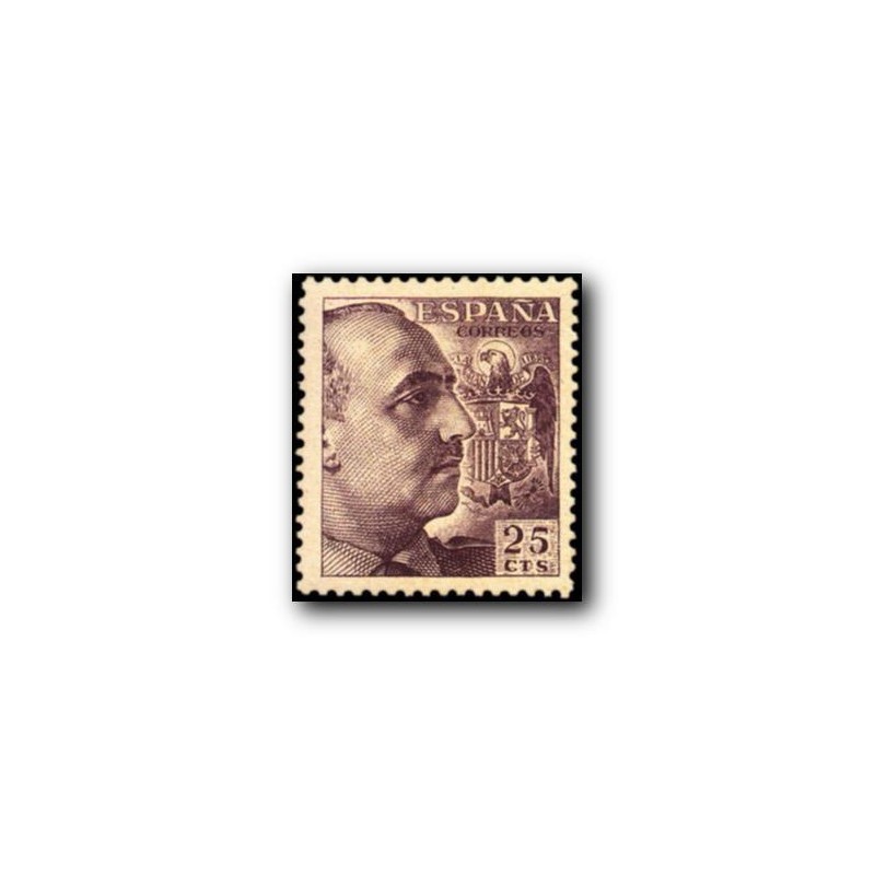 1949 Sellos de España (1049). General Franco.