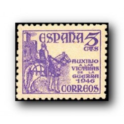 1949 Sellos de España (1062). Pro Víctimas de la Guerra.