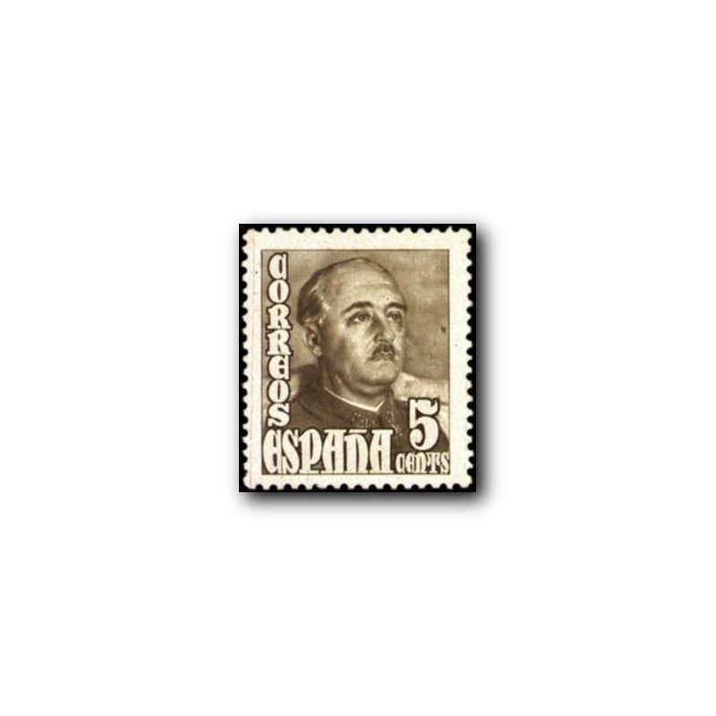 1948 Sellos de España (1020/23). General Franco.