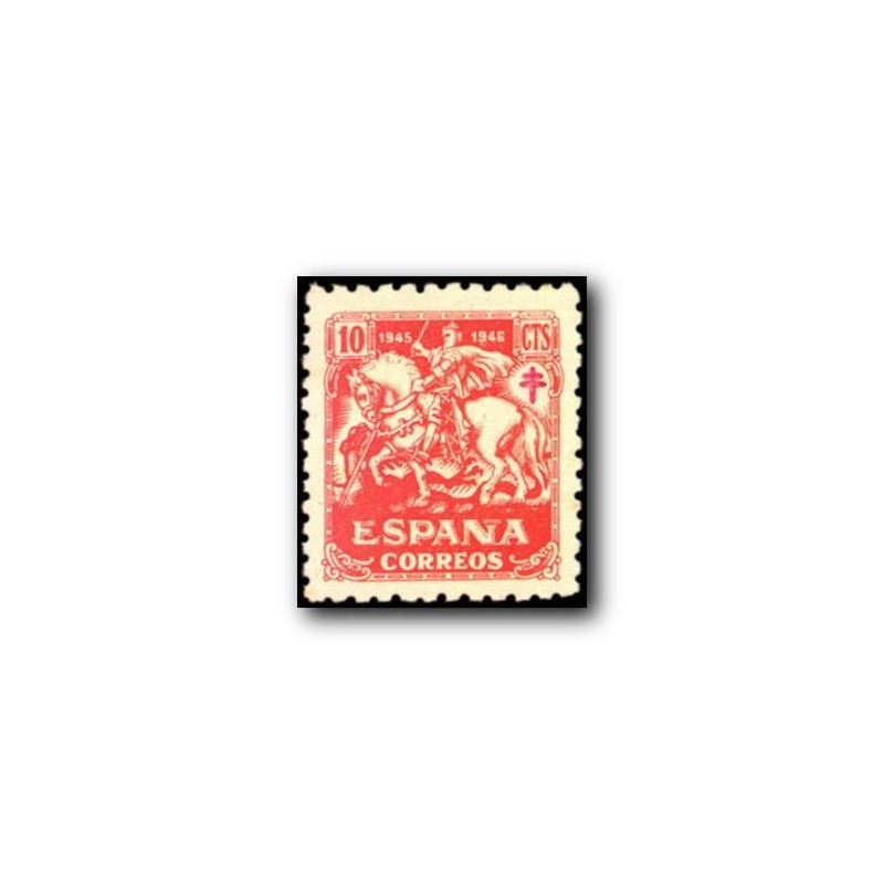 1945 Sellos de España (993/97). Pro Tuberculosos.**