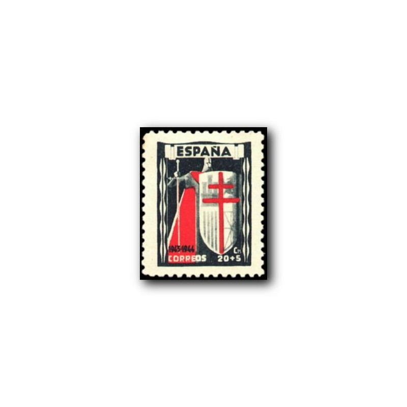 1943 Sellos de España (970Pro Tuberculosis.**