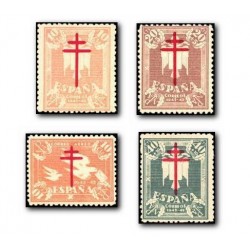 1942 España. Pro Tuberculosis. Edif.957/60 **